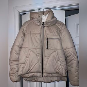 Avec Les Filles Puffer Utility Coat Size L